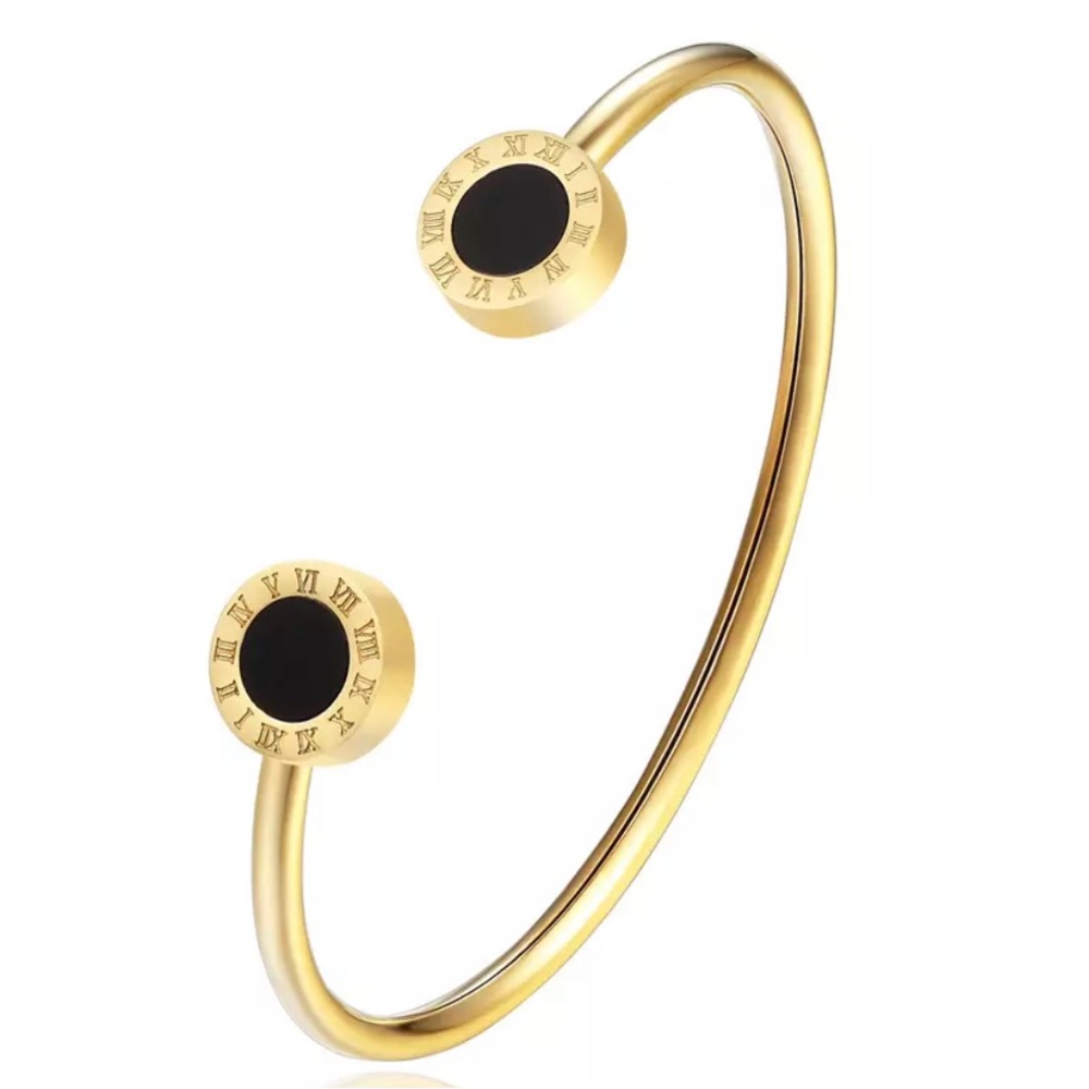 Roman numeral bangle